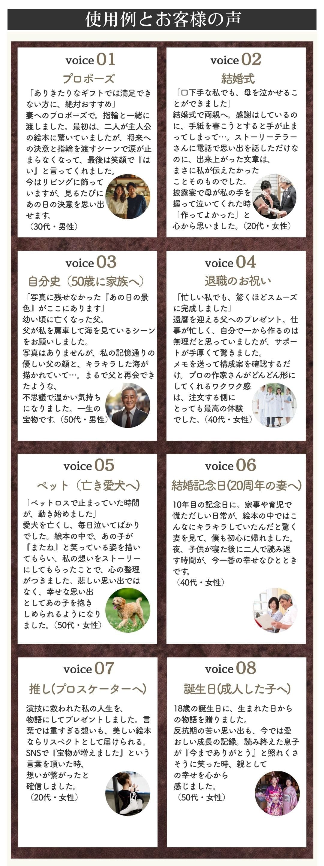 オリジナル絵本 フルオーダー絵本 商品ページ お客様レビュー イラストを描く イラストレーター 大人の絵本 誕生日 結婚式 両親への手紙 プロポーズ 自分史 退職 還暦 長寿祝い 父の日 母の日 世界に一つのプレゼント