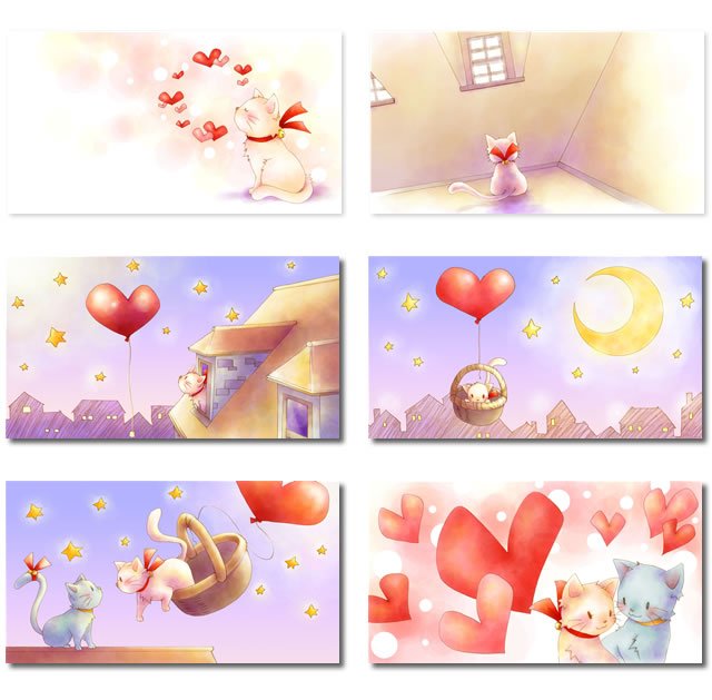 セミオーダー絵本「ラブキャット」パートナーや相方に感謝と愛を伝える物語