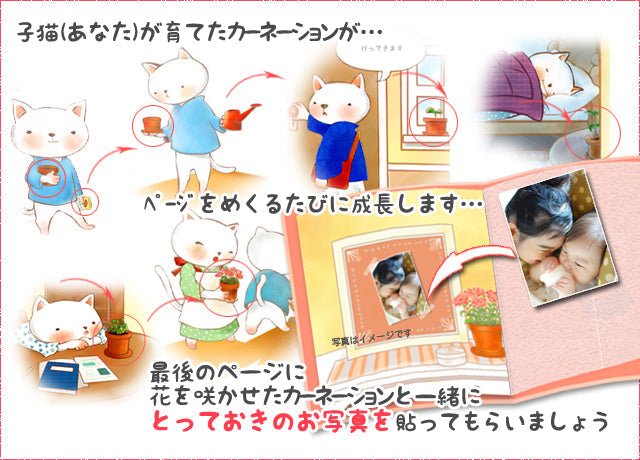 名入れ絵本「ミニハート」(母の日)お母さんにありがとうを伝える素敵な物語 - あなたの絵本ドットコム名入れ絵本