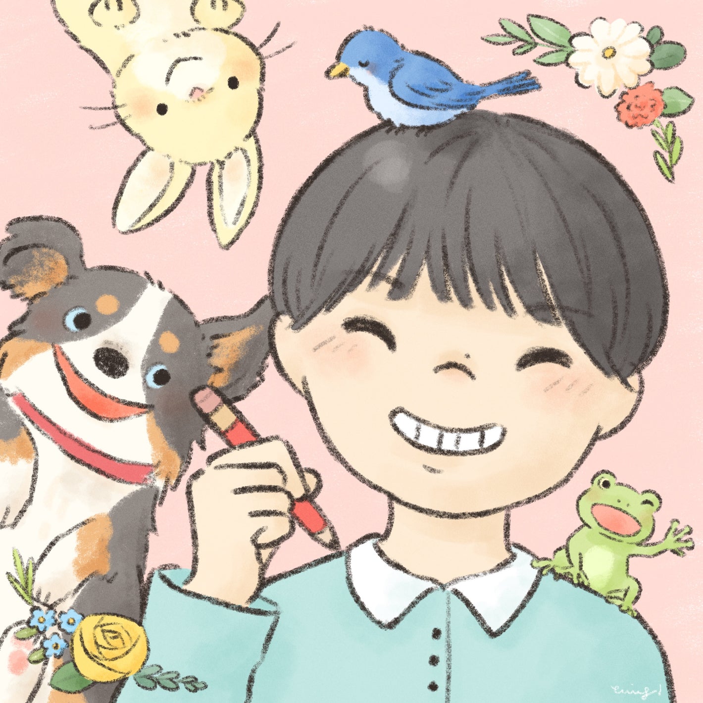 あなたの絵本ドットコム イラストレーター紹介 フルオーダー絵本 絵本の似顔絵 えびんぐ! 絵本作家 誕生日プレゼント 人気の絵本
